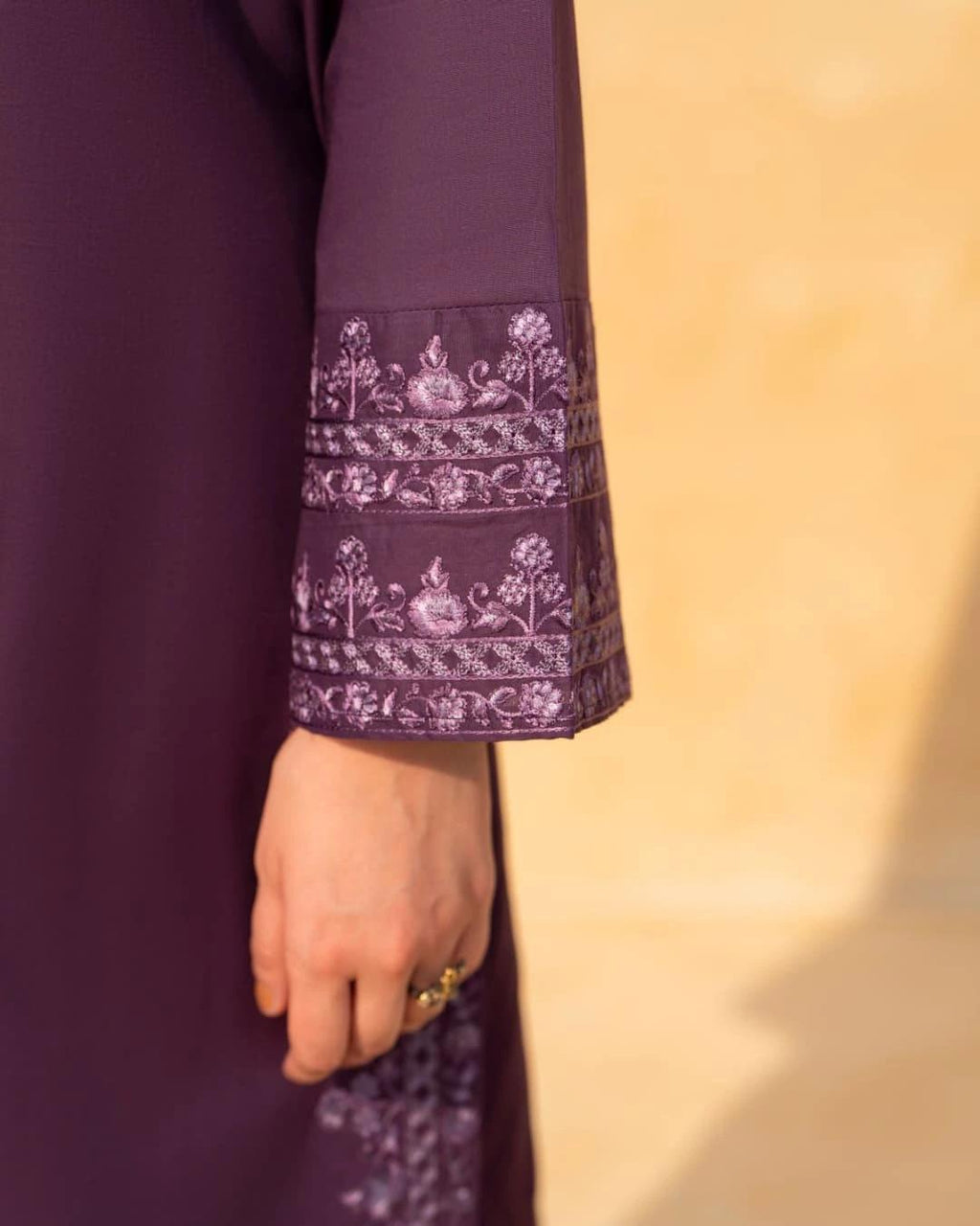 MARI PURPLE 3PC - Desi Rang