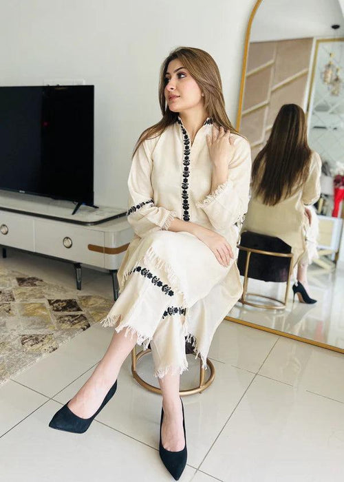 GULBAN SHAWL 3PC ( DHANAK ) - Desi Rang