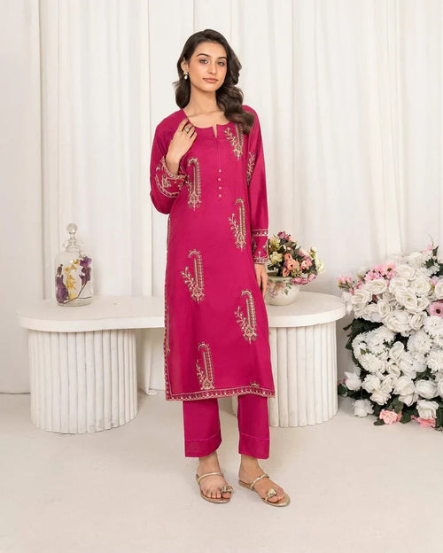 AFREEN EMB 2Pc - Desi Rang