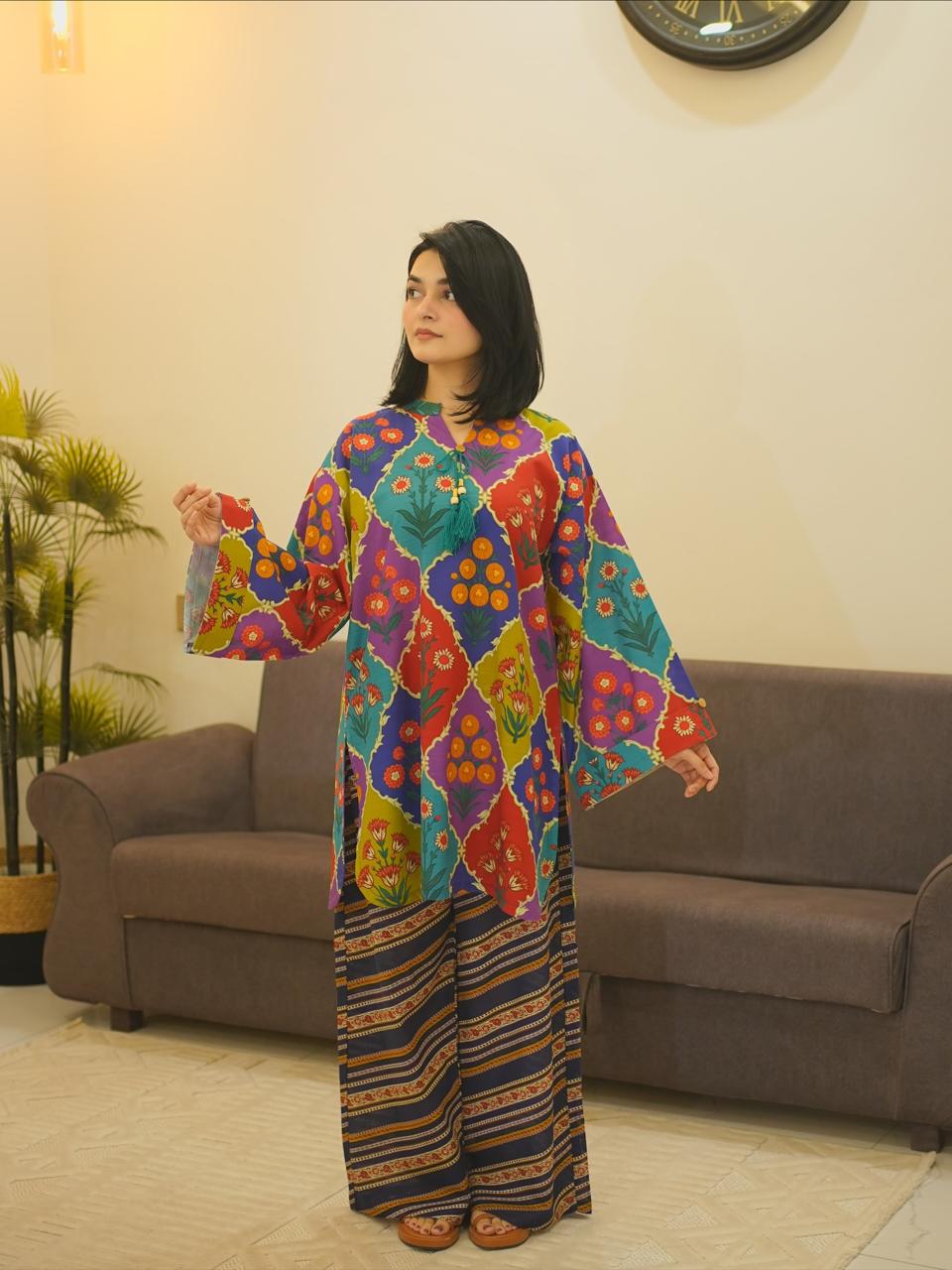 KHADDAR AMEERA SET - Desi Rang