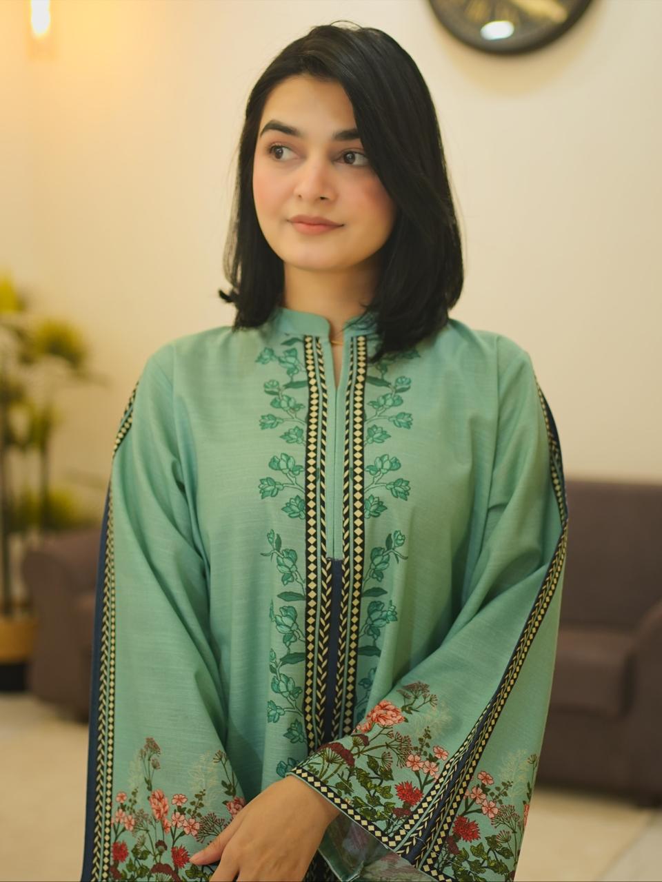 KHADDAR RAMEEN SET - Desi Rang