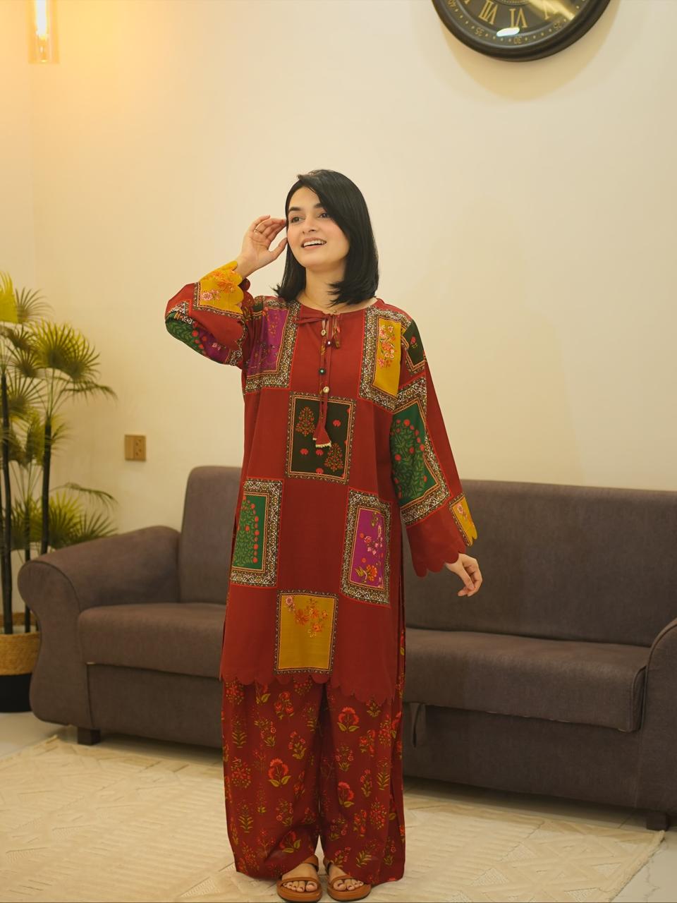 KHADDAR BERRY SET - Desi Rang