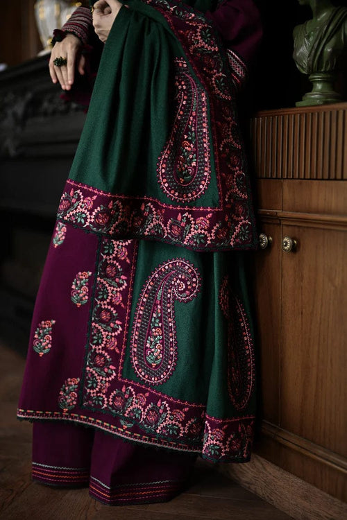 HEZLIN SHAWAL 3PC - Desi Rang