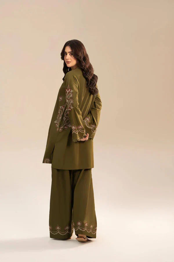 MEHNDI POCKET SET (FARSHI SHALWAR ) - Desi Rang