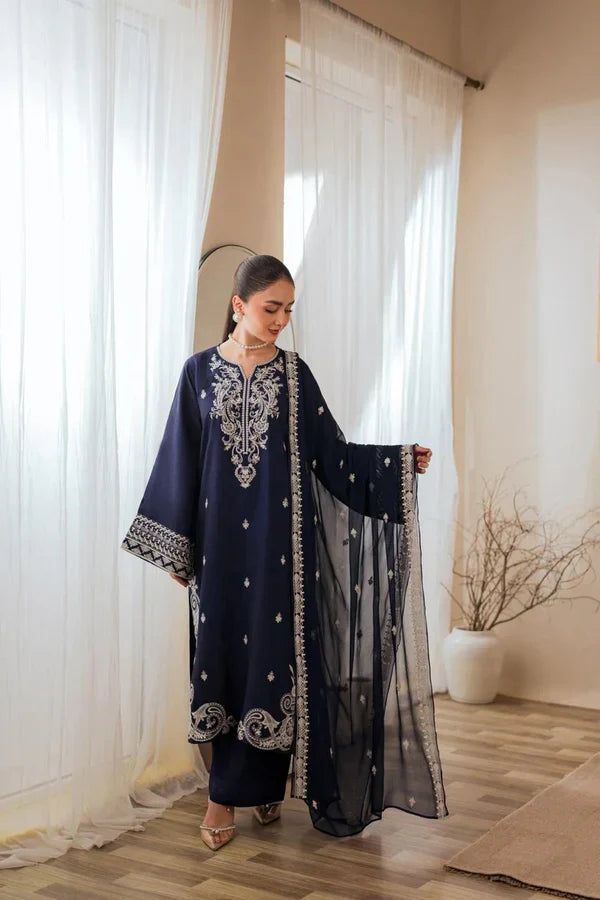 RUMI SHAWL 3PC - Desi Rang