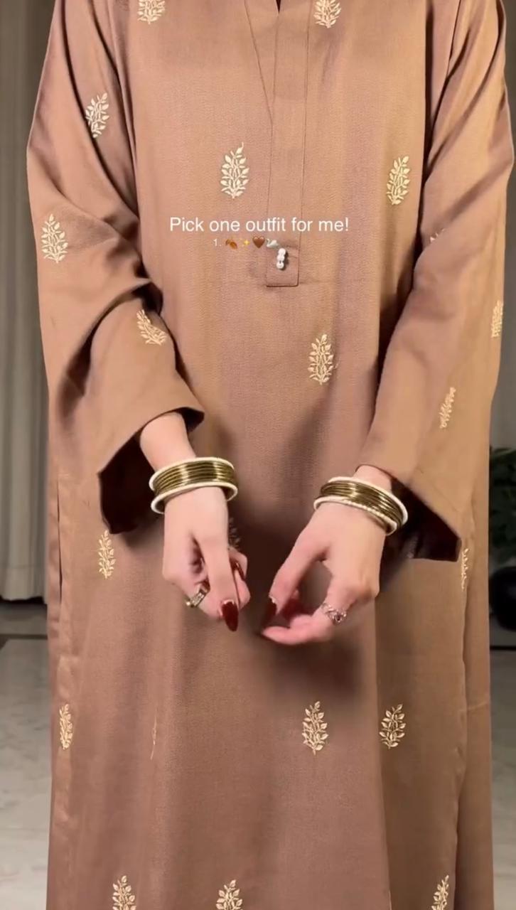 ZERLIN EID LAWN SET - Desi Rang