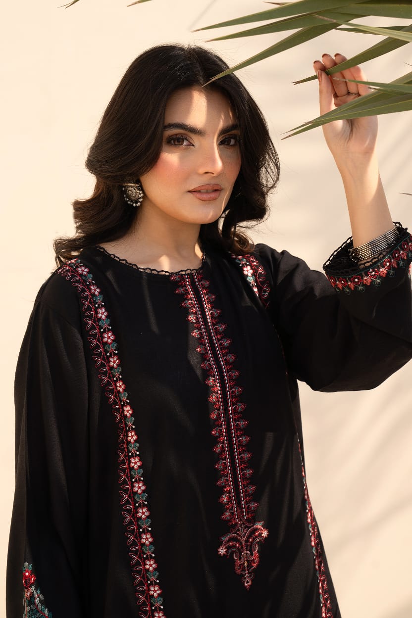 EID SPECIAL NIMRAH 3PC - Desi Rang