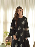 HORIYA LAWN BLACK 3PC - Desi Rang