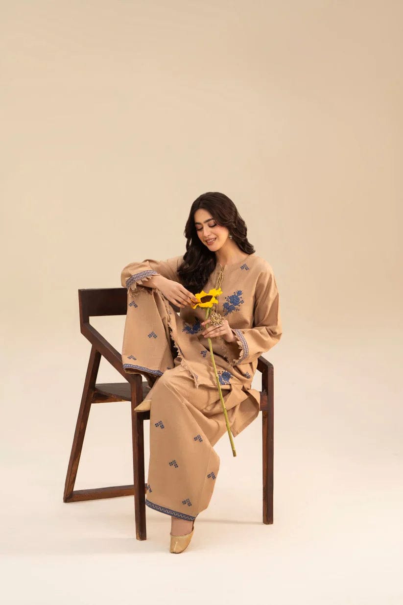 REEZA LAWN SET( FARSHI SHALWAR ) - Desi Rang