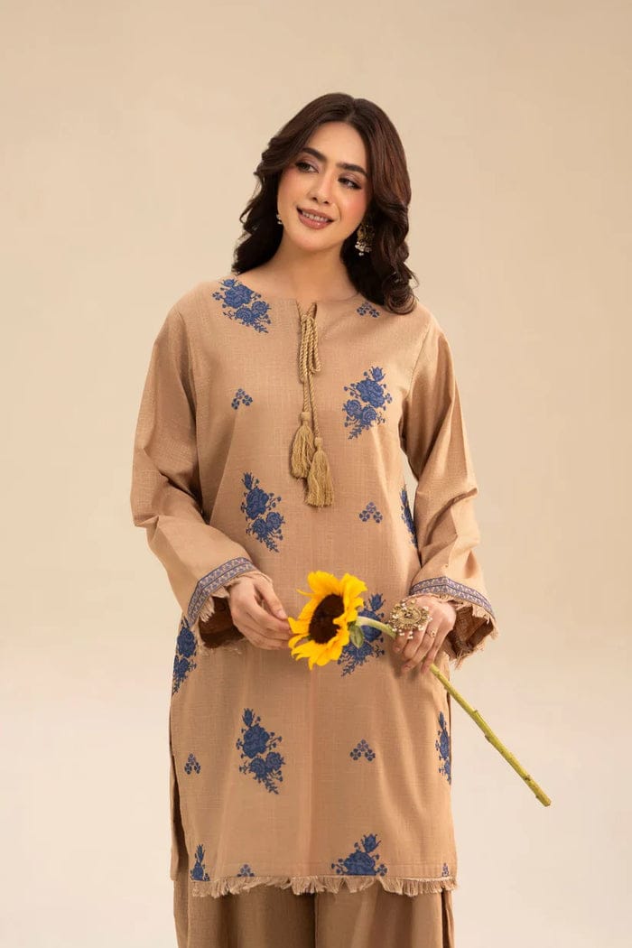REEZA LAWN SET( FARSHI SHALWAR ) - Desi Rang