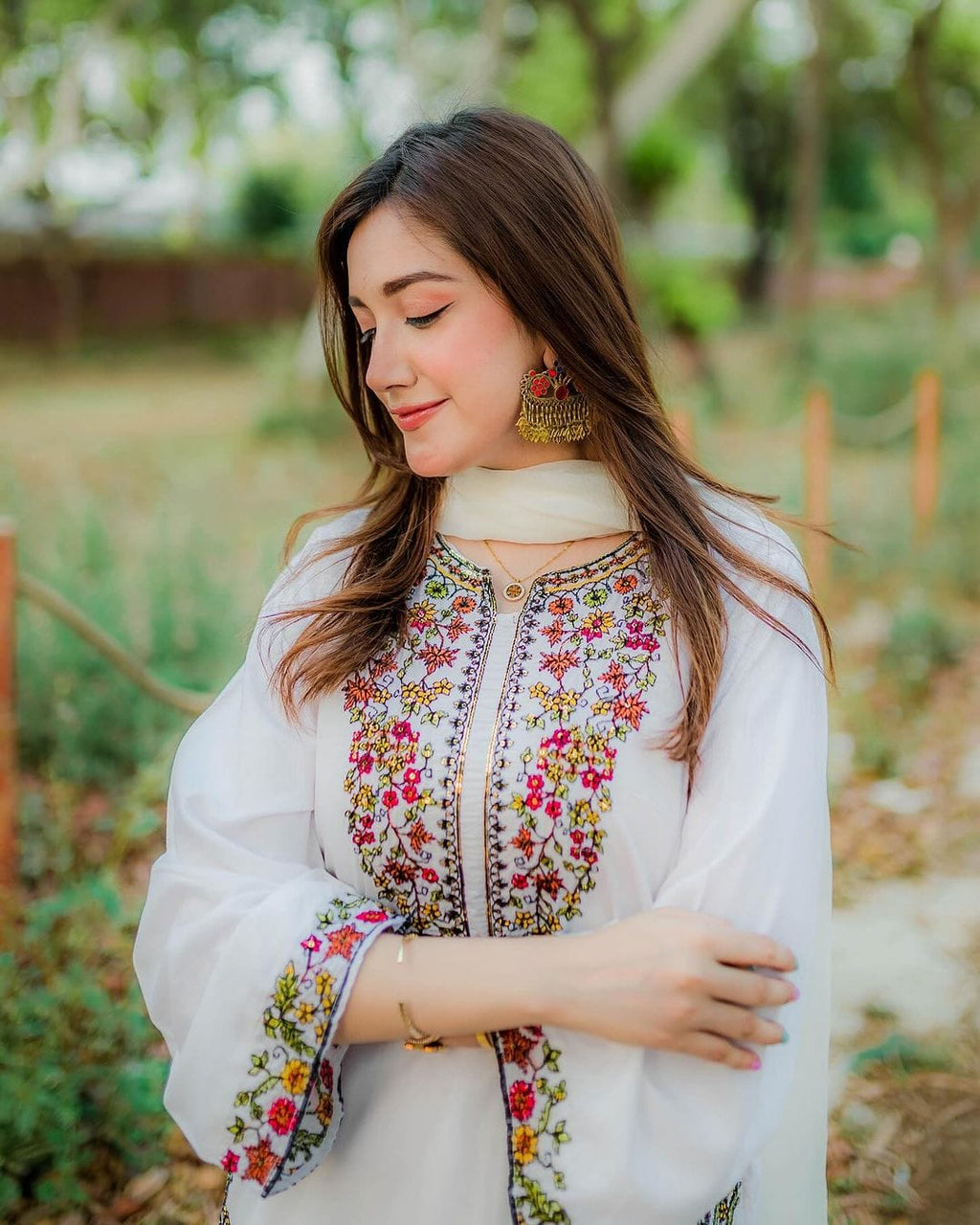 Pocket Sequence Embroidery 2pcs - Desi Rang