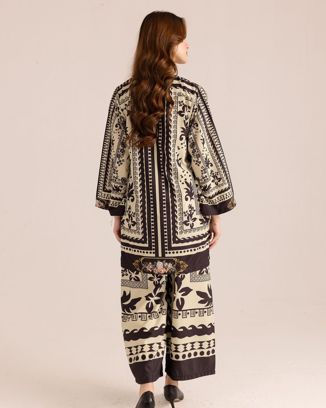 HANIA AMIR DIGITAL PRINTED 2Pc - Desi Rang